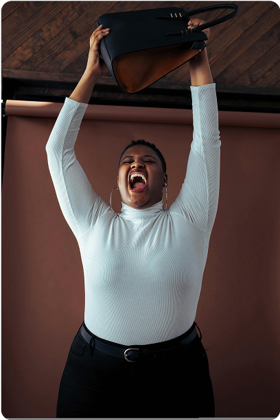 Mujer con problemas de agresividad