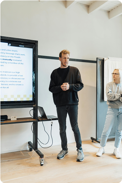 Sesión de coaching para empresas