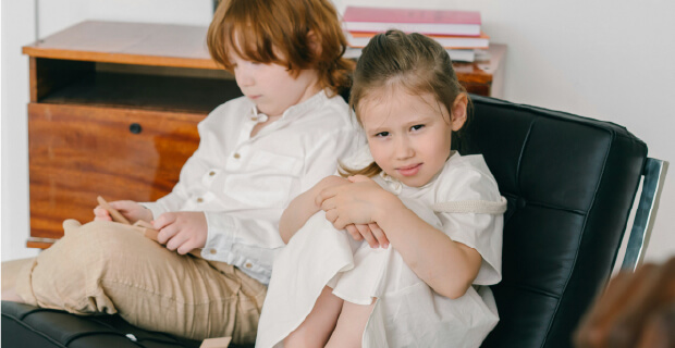Sesión de psicología infantil